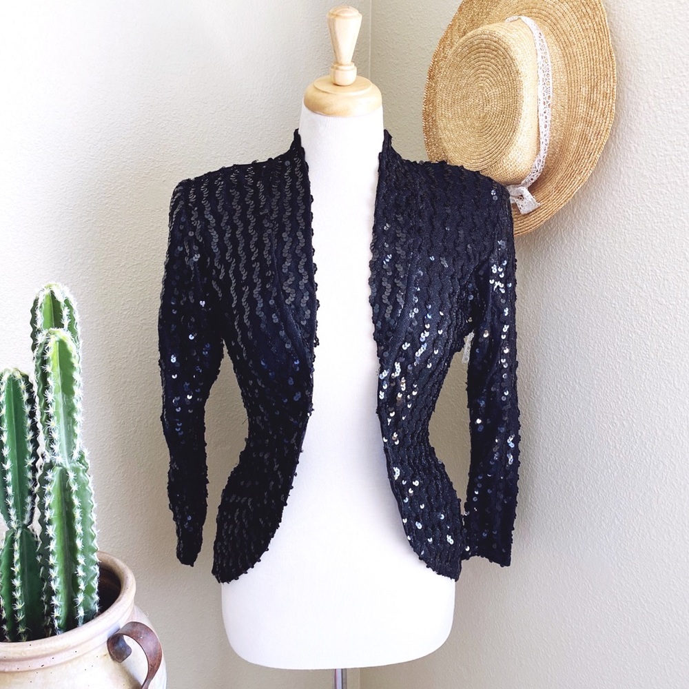 Vintage Sequins Blazer